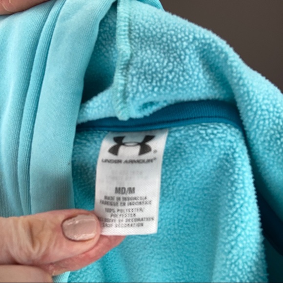 Under Armour hooded sweatshirt two tone medium - Picture 4 of 4